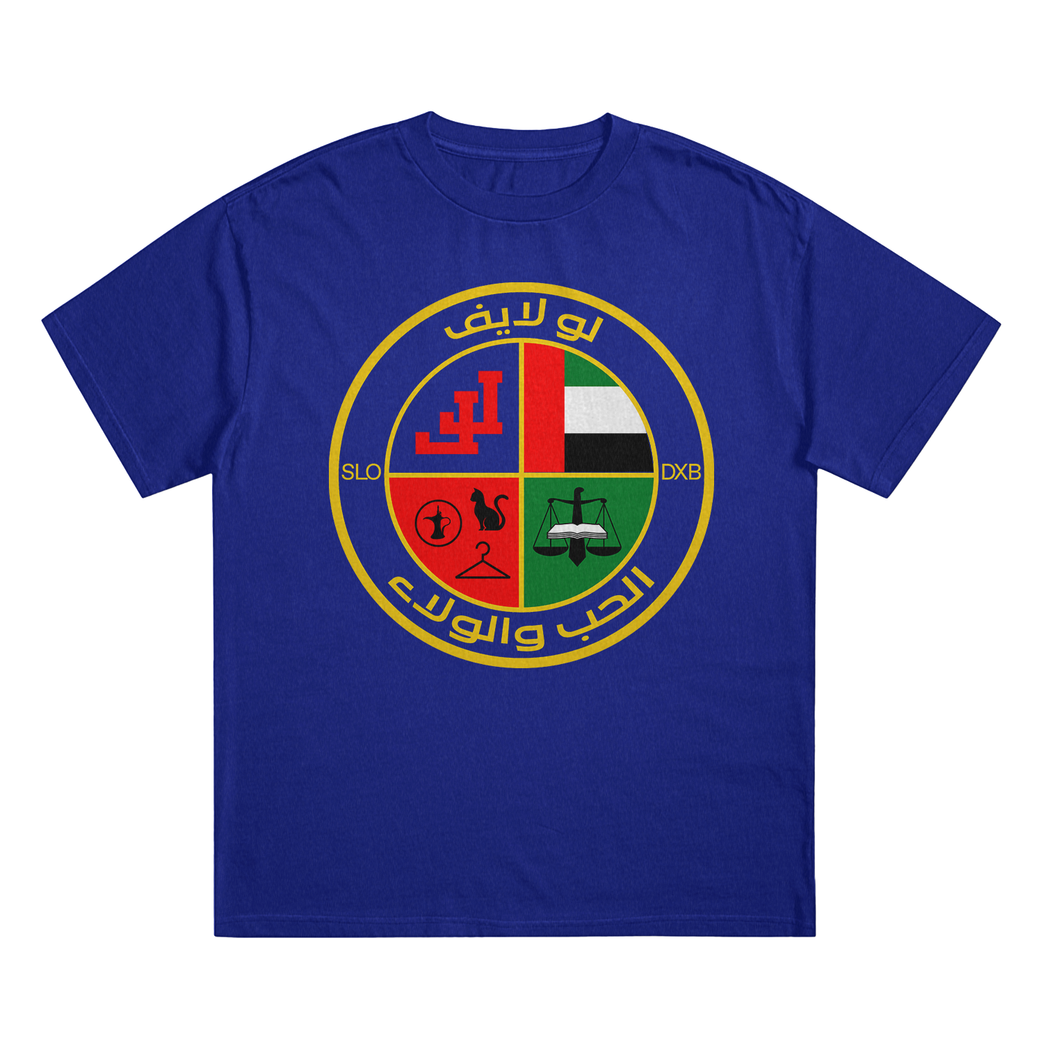 LO LIFE DUBAI OG COOKIE TEE / BLUE – LO LIFE MENA